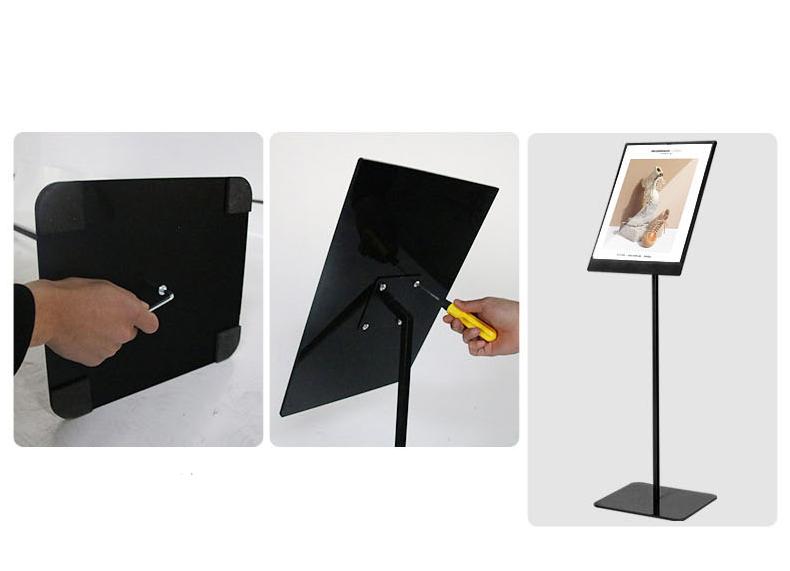 Rotating Poster Display Floor Stand